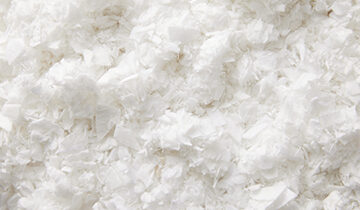 Soiltex: tiras en blanco mezcladas con otras fibras blancas